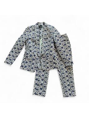 Pristine Wildfang Purple Floral Suit size Small